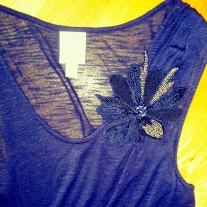 Classy Navy Top by Rio Rac